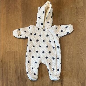 Nordstrom Baby Quilted Star Footie